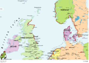 solteros de england north east coast map